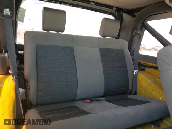 2008 Jeep Wrangler X with VIN 1J4FA24188L567678, listed as a Copart auction lot 60918635 with 185,368 mi miles and Salvage title. Bid and sale history available at DreamBid. Image 11.