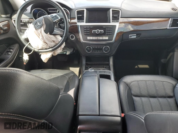 2014 Mercedes-Benz GL 450 with VIN 4JGDF7CE1EA400484, listed as a Copart auction lot 56415605 with 157,393 mi miles and Salvage title. Bid and sale history available at DreamBid. Image 8.