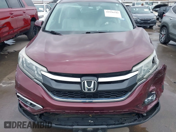 2015 Honda CR-V EX-L with VIN 2HKRM3H77FH519752, listed as a IAAI auction lot 41936342 with 73,378 mi miles. Bid and sale history available at carsss.com. Image 13.