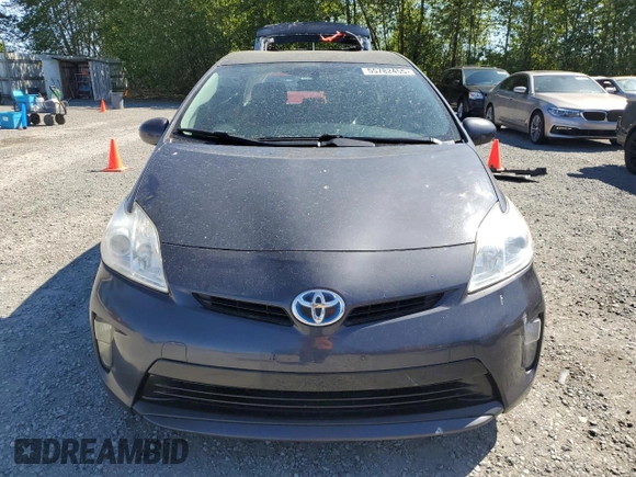 2013 Toyota Prius One with VIN JTDKN3DU8D5641995, listed as a Copart auction lot 55782455 with 137,060 mi miles and Salvage Title. Bid and sale history available at DreamBid. Image 5.