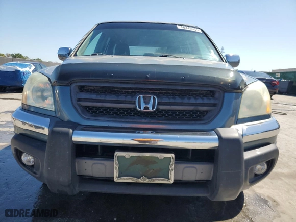 2005 Honda Pilot EX-L with RES with VIN 5FNYF18665B029964, listed as a Copart auction lot 48349055 with 214,108 mi miles and Salvage Title. Bid and sale history available at carsss.com. Image 5.