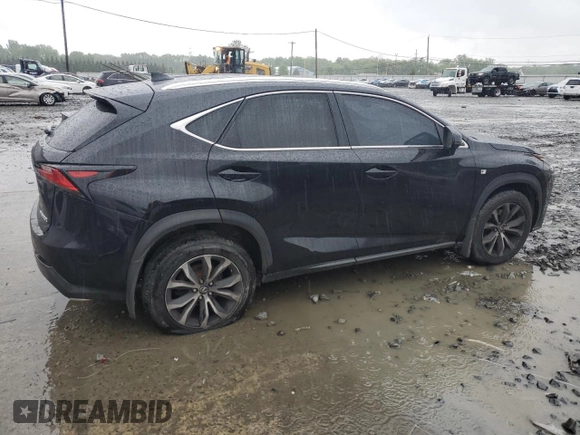 2016 Lexus NX 200t with VIN JTJBARBZ0G2077730, listed as a Copart auction lot 56246855 with 133,690 mi miles and Clean Title. Bid and sale history available at DreamBid. Image 3.