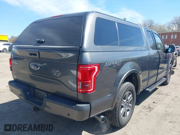 2016 Ford F-150 XLT with VIN 1FTEX1EP8GFB59806, listed as a IAAI auction lot 41987780 with 81,933 mi miles and . Bid and sale history available at DreamBid. Image 4.