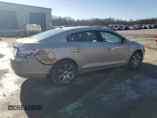 2012 Buick LaCrosse Premium 1 with VIN 1G4GE5E30CF105800, listed as a Copart auction lot 85294834 with 130,904 mi miles and Salvage title. Bid and sale history available at DreamBid. Image 3.