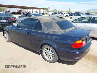 2004 BMW 3 Series 325Ci with VIN WBABW33404PL27967, listed as a IAAI auction lot 41920527 with 86,828 mi miles. Bid and sale history available at carsss.com. Image 3.