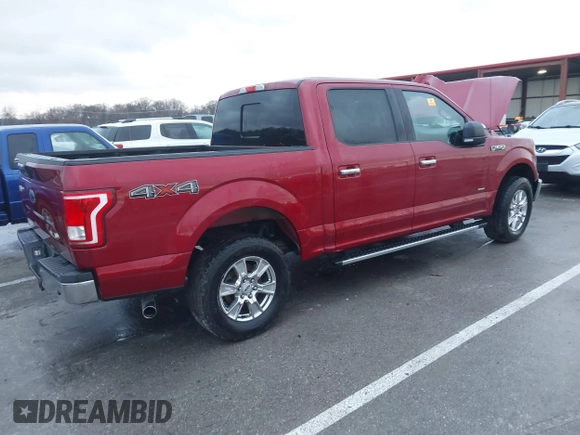 2016 Ford F-150 XLT with VIN 1FTEW1EP7GKD30796, listed as a IAAI auction lot 41213566 with Not provided miles and . Bid and sale history available at DreamBid. Image 4.