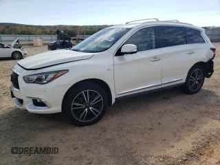 2020 Infiniti QX60 Signature Edition with VIN 5N1DL0MM3LC547719, listed as a Copart auction lot 75979604 with 134,982 mi miles and Salvage title. Bid and sale history available at DreamBid. Image 1.