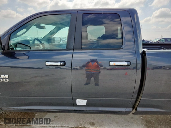 2018 Ram 1500 SLT with VIN 1C6RR6GG9JS114370, listed as a Copart auction lot 59594625 with 169,507 mi miles and Salvage title. Bid and sale history available at DreamBid. Image 12.