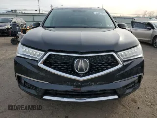 2017 Acura MDX w/Advance Pkg with VIN 5FRYD4H81HB001548, listed as a Copart auction lot 45001065 with 65,888 mi miles and Salvage Title. Bid and sale history available at carsss.com. Image 5.