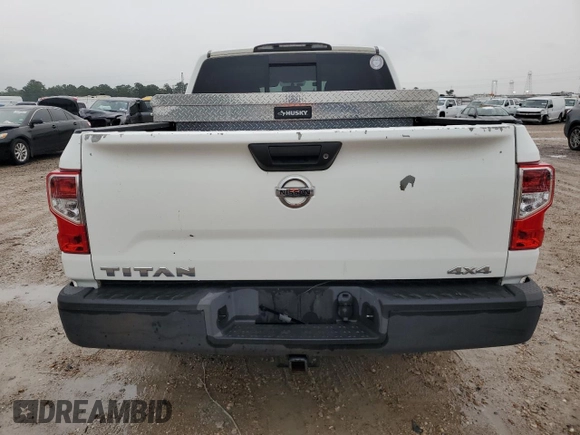 2017 Nissan Titan SV z VIN 1N6AA1EJ1HN559884, wystawiony jako Copart lot #55833245 z przebiegiem 125 222 mil mil oraz Szkoda całkowita • Salvage title. Historia ofert i sprzedaży dostępna na DreamBid. Obrazek 6.
