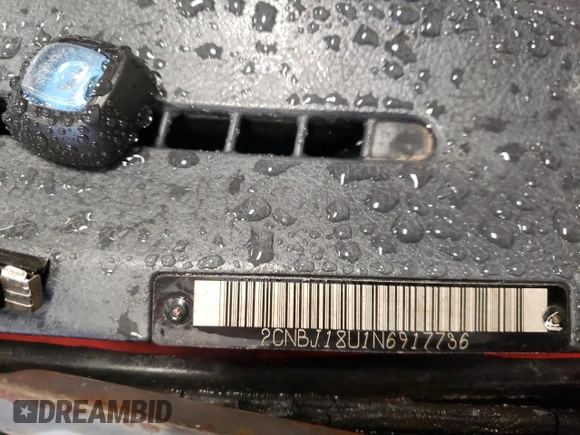 1992 Geo Tracker z VIN 2CNBJ18U1N6917736, wystawiony jako Copart lot #76609574 z przebiegiem Nie podano mil oraz Szkody całkowita. Historia ofert i sprzedaży dostępna na DreamBid. Obrazek 12.