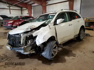 2013 Acura MDX Advance with VIN 2HNYD2H89DH001849, listed as a Copart auction lot 42214465 with Not Provided miles and Clean Title. Bid and sale history available at DreamBid. Image 1.