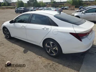 2023 Hyundai Elantra SEL with VIN 5NPLS4AG6PH116052, listed as a Copart auction lot 54130105 with 15,841 mi miles and Salvage title. Bid and sale history available at DreamBid. Image 2.
