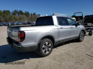 2017 Honda Ridgeline RTL-E with VIN 5FPYK3F74HB013132, listed as a Copart auction lot 48537645 with 83,534 mi miles and Salvage title. Bid and sale history available at DreamBid. Image 3.