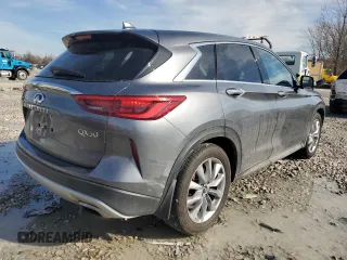 2021 Infiniti QX50 Pure z VIN 3PCAJ5AA8MF108850, wystawiony jako Copart lot #43837265 z przebiegiem 36 656 mil mil oraz Szkoda całkowita • Salvage title. Historia ofert i sprzedaży dostępna na DreamBid. Obrazek 3.