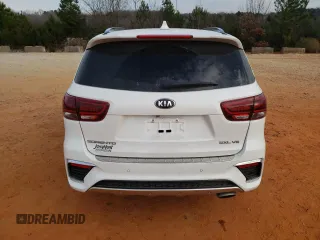 2019 Kia Sorento SX V6 with VIN 5XYPKDA50KG513353, listed as a Copart auction lot 86438044 with 53,397 mi miles and Salvage Title. Bid and sale history available at carsss.com. Image 6.