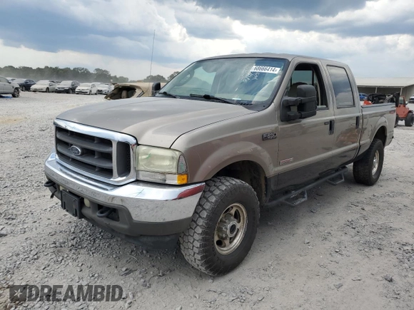 2004 Ford Super Duty F-250 XL with VIN 1FTNW21P04EB78513, listed as a Copart auction lot 68666414 with 187,473 mi miles and Salvage Title. Bid and sale history available at carsss.com. Image 1.