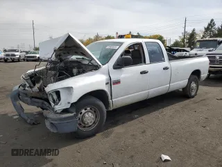 2009 Dodge Ram 2500 ST with VIN 3D7KR28T59G547871, listed as a Copart auction lot 75683534 with 75,608 mi miles and Salvage Title. Bid and sale history available at carsss.com. Image 1.