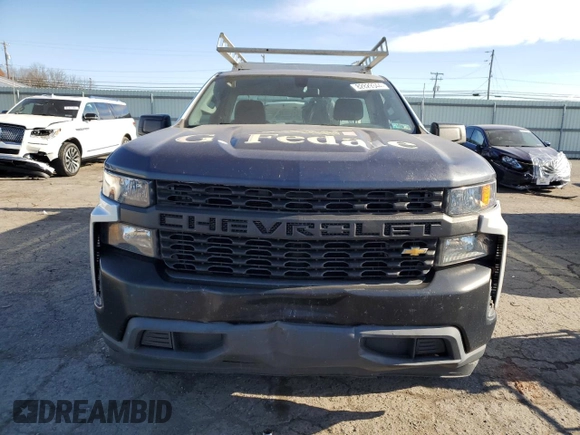2020 Chevrolet Silverado 1500 Work Truck with VIN 3GCNWAEH5LG133295, listed as a Copart auction lot 82829344 with 90,438 mi miles and Salvage Title. Bid and sale history available at DreamBid. Image 5.