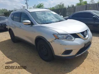 2016 Nissan Rogue S with VIN JN8AT2MT2GW023481, listed as a IAAI auction lot 42024794 with 106,327 mi miles. Bid and sale history available at carsss.com. Image 1.