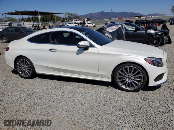 2018 Mercedes-Benz C 300 с VIN WDDWJ4JB8JF607587, выставлен на аукционе Copart как лот 51951515 с пробегом 46 353 миль миль и Чистый • Clean title. История ставок и продаж доступна на DreamBid. Изображение 4.