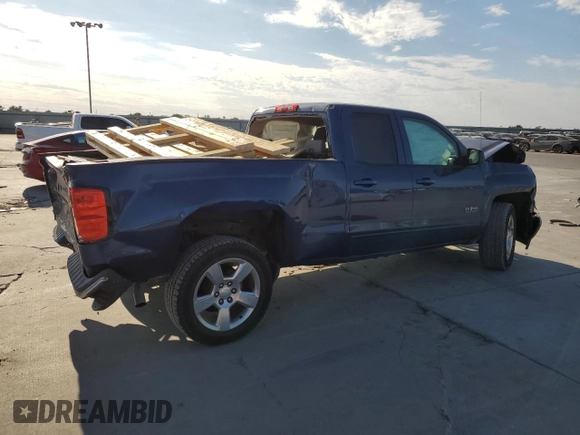 2015 Chevrolet Silverado 1500 LT with VIN 1GCRCREC9FZ173994, listed as a Copart auction lot 77023834 with 107,624 mi miles and Salvage Title. Bid and sale history available at DreamBid. Image 3.