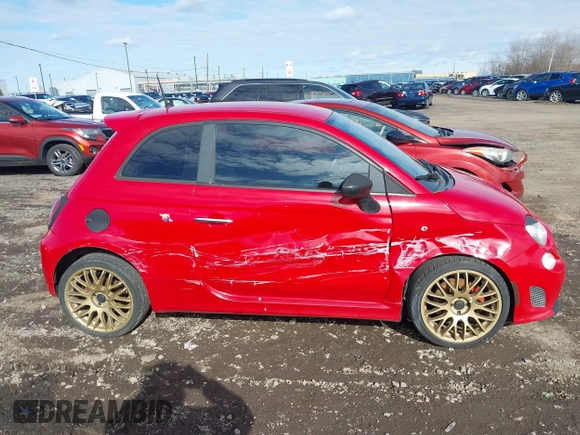 2013 FIAT 500 Abarth with VIN 3C3CFFFH5DT743455, listed as a IAAI auction lot 41995142 with 117,071 mi miles and . Bid and sale history available at DreamBid. Image 13.