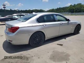2012 BMW 7 Series 750i with VIN WBAKA8C50CDV99875, listed as a Copart auction lot 61663985 with 145,289 mi miles and Clean title. Bid and sale history available at DreamBid. Image 3.