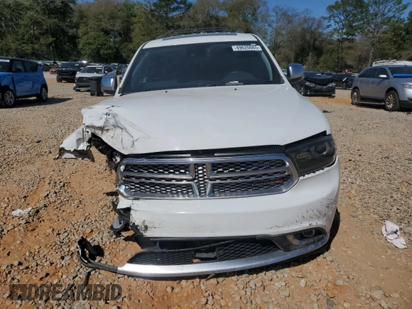 2017 Dodge Durango Citadel Anodized Platinum with VIN 1C4RDHEG6HC680609, listed as a Copart auction lot 49620065 with 111,365 mi miles and Salvage Title. Bid and sale history available at carsss.com. Image 5.