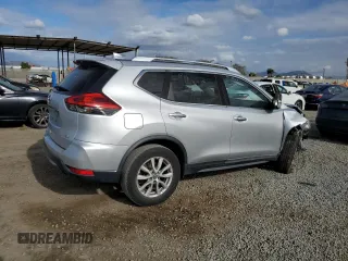 2017 Nissan Rogue SV with VIN KNMAT2MT6HP519312, listed as a Copart auction lot 53142215 with 155,958 mi miles and Salvage Title. Bid and sale history available at carsss.com. Image 3.