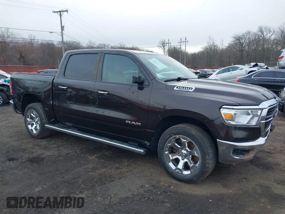 2019 Ram 1500 Big Horn with VIN 1C6SRFFT6KN623770, listed as a IAAI auction lot 41887518 with 46,917 mi miles and . Bid and sale history available at DreamBid. Image 18.