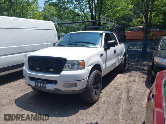 2004 Ford F-150 STX with VIN 1FTRX12W24NC08853, listed as a IAAI auction lot 42391695 with Not provided miles and . Bid and sale history available at DreamBid. Image 2.