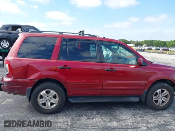 2005 Honda Pilot EX-L z VIN 5FNYF186X5B028381, wystawiony jako IAAI lot #41987808 z przebiegiem 128 155 mil mil oraz . Historia ofert i sprzedaży dostępna na DreamBid. Obrazek 6.
