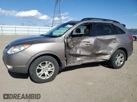 2011 Hyundai Veracruz GLS with VIN KM8NU4CC5BU150846, listed as a Copart auction lot 44377475 with 70,823 mi miles and Salvage title. Bid and sale history available at DreamBid. Image 1.