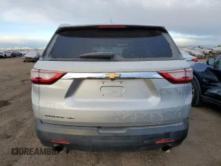 2018 Chevrolet Traverse LS with VIN 1GNEVLKW3JJ196030, listed as a Copart auction lot 84103714 with 108,762 mi miles and Salvage Title. Bid and sale history available at carsss.com. Image 6.