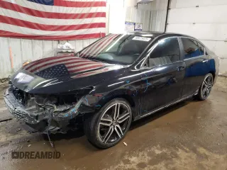 2017 Honda Accord Touring with VIN 1HGCR3F95HA041712, listed as a Copart auction lot 46975025 with 74,091 mi miles and Salvage title. Bid and sale history available at DreamBid. Image 1.