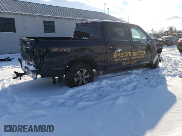 2015 Ford F-150 XLT with VIN 1FTEW1EP3FKD72851, listed as a Copart auction lot 89097885 with 133,151 mi miles and Salvage title. Bid and sale history available at DreamBid. Image 3.