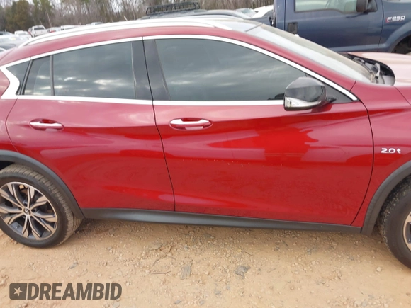 2017 Infiniti QX30 Premium with VIN SJKCH5CR7HA017457, listed as a IAAI auction lot 41510251 with 59,567 mi miles and . Bid and sale history available at DreamBid. Image 13.