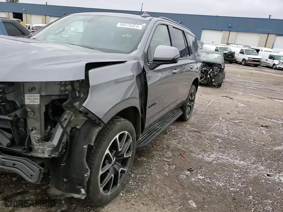 2021 Chevrolet Tahoe RST with VIN 1GNSKRKDXMR298900, listed as a Copart auction lot 86575324 with 32,062 mi miles and Clean Title. Bid and sale history available at carsss.com. Image 11.