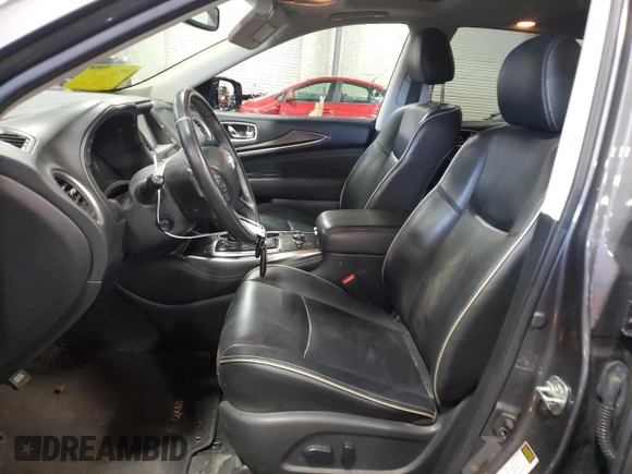 2019 Infiniti QX60 Luxe with VIN 5N1DL0MM7KC567163, listed as a Copart auction lot 49100445 with 89,030 mi miles and Salvage title. Bid and sale history available at DreamBid. Image 7.