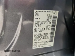 2021 Nissan Titan SV with VIN 1N6AA1ED1MN523407, listed as a Copart auction lot 76109324 with Not provided miles and Salvage title. Bid and sale history available at DreamBid. Image 14.