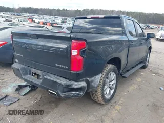 2020 Chevrolet Silverado 1500 Custom with VIN 3GCPWBEF7LG150337, listed as a IAAI auction lot 41424254 with 86,483 mi miles. Bid and sale history available at carsss.com. Image 4.
