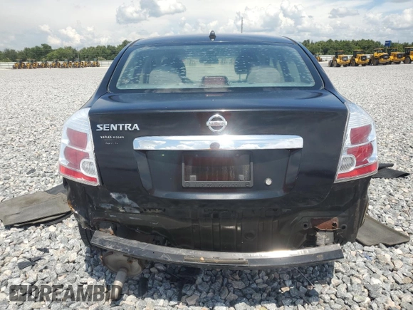 2010 Nissan Sentra S with VIN 3N1AB6AP6AL601837, listed as a Copart auction lot 62830345 with 220,857 mi miles and Salvage title. Bid and sale history available at DreamBid. Image 6.