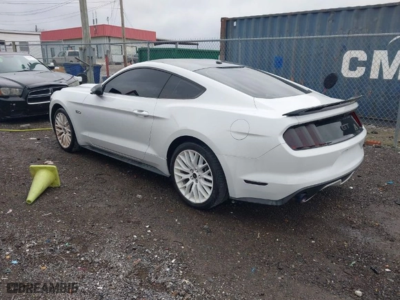 2015 Ford Mustang GT with VIN 1FA6P8CF9F5313750, listed as a IAAI auction lot 41948172 with 72,826 mi miles. Bid and sale history available at carsss.com. Image 3.
