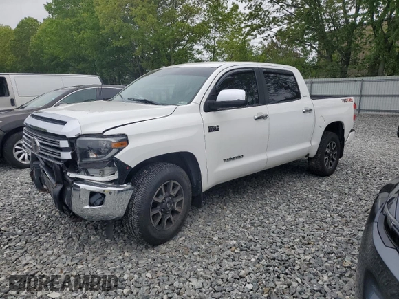 2019 Toyota Tundra SR5 z VIN 5TFHY5F10KX829945, wystawiony jako Copart lot #51911985 z przebiegiem 105 985 mil mil oraz Szkoda całkowita • Salvage title. Historia ofert i sprzedaży dostępna na DreamBid. Obrazek 1.