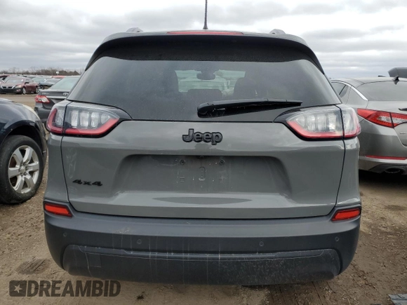 2023 Jeep Cherokee Altitude Lux with VIN 1C4PJMMB8PD105001, listed as a Copart auction lot 43586005 with 5,903 mi miles and Salvage Title. Bid and sale history available at carsss.com. Image 6.