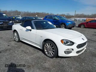 2020 FIAT 124 Spider Abarth with VIN JC1NFAEK9L0145379, listed as a IAAI auction lot 41608117 with 36,093 mi miles and . Bid and sale history available at DreamBid. Image 1.