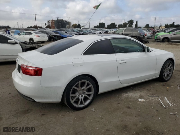 2012 Audi A5 2.0T Premium with VIN WAUCFAFR4CA009545, listed as a Copart auction lot 82364274 with 108,264 mi miles and Salvage Title. Bid and sale history available at carsss.com. Image 3.