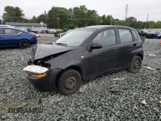 2006 Chevrolet Aveo LS with VIN KL1TD66626B517370, listed as a Copart auction lot 55922475 with 119,238 mi miles and Salvage title. Bid and sale history available at DreamBid. Image 1.