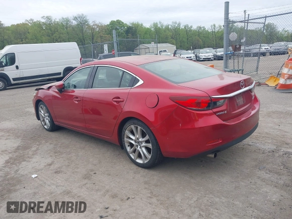 2014 Mazda 6 i Touring with VIN JM1GJ1V63E1156419, listed as a IAAI auction lot 42075808 with 200,811 mi miles. Bid and sale history available at carsss.com. Image 3.